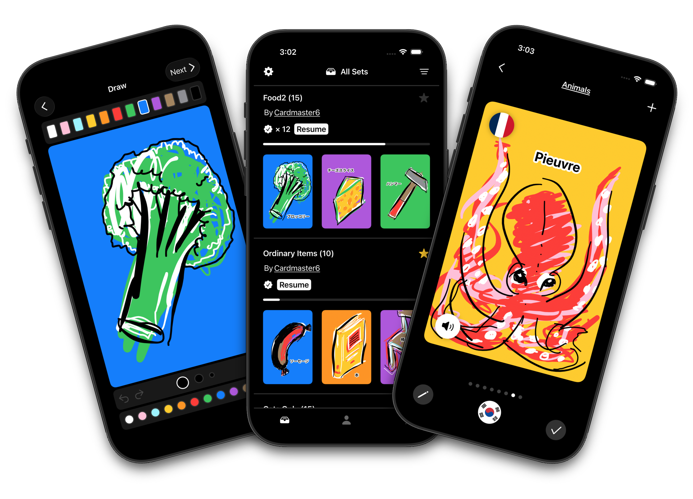 Catchy Cards App Preview